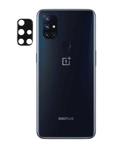 OnePlus Nord N10 5G Uyumlu Zore 3D Kamera Camı (Siyah)