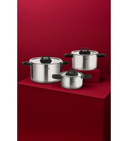 Nehir Elena Saten 6 Parça Derin Tencere Set