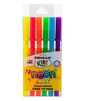 Pensan Keçeli Kalem Neon 6Lı