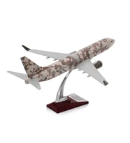 Zekupp - Maket Uçak - Boeing 737-800 1/100 - ASKERİ KAMUFLAJ ÖZEL TASARIM Model Uçak