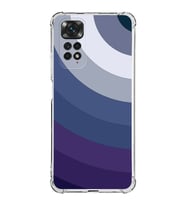 Xiaomi Redmi Note 11 Kamera ve Köşe Korumalı  Antishock Kapak Renk Cümbüşü Tasarımlı Şeffaf Kılıf