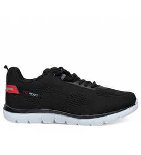 Best Of Siyah Erkek Sneaker Günlük Spor Ayakkabısı Esnek Tabanlı Rahat Ergonomik Basic Ortopedik 652 (Siyah)