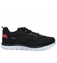 Best Of Siyah Erkek Sneaker Günlük Spor Ayakkabısı Esnek Tabanlı Rahat Ergonomik Basic Ortopedik 652 (Siyah)