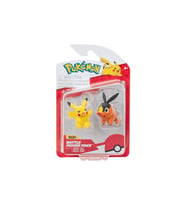 Pokemon Battle 2'li Figür Seti Pikachu + Tepig PKW4067 (Renksiz)