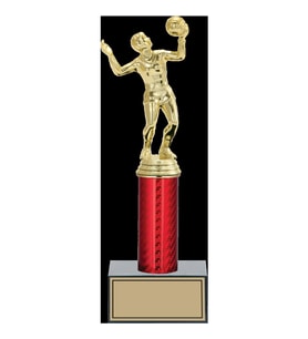 ODAK KUPA - Figürlü Kupalar - Voleybol Kadın Figürlü Kupalar FG-004 A - 28 cm