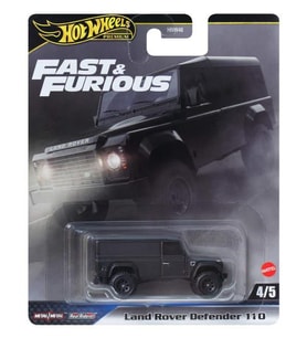 Hot Wheels Premium Fast & Furious Land Rover Defender 110 HNW46 JBL98