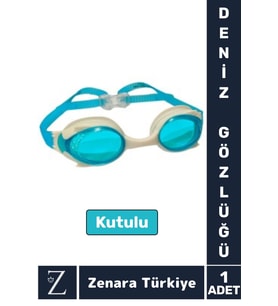 Premium Ayarlanabilir Kayış Su Geçirmez UV Koruma Silikon Plastik Anti-Fog Kutu Çocuk DENİZ GÖZLÜĞÜ