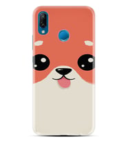 Huawei P20 Lite Mate 10 20 Lite Pro P40 Lite KılıfDesemli Silikon Sevimli Köpek 1731