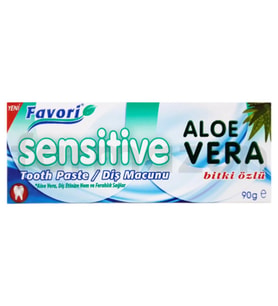 Favori Sensitive Diş Macunu Aloe Vera 90 gr