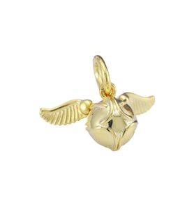 Harry Potter Altın Snitch Charm  925 Ayar Gümüş