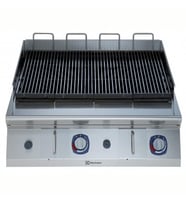 Electrolux Professional Powergrill-gazlı Set Üstü Hp Barbekü, Pişirme Yüzeyinde Max.350°c Sıcaklık, Döküm Izgaralı, Radyan Isıtma, Paslanmaz Brulörlü - 800 Mm E9GRGHGC0P