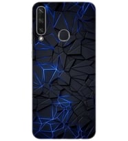 Huawei Y6P (MED-LX9N) Uyumlu Kılıf Desen Baskılı Silikon Karmaşık Design STK:1874