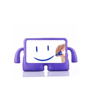 Fuchsia iPad Air 5. Nesil ile Uyumlu kOkO Eğlenceli Karakterli Standlı Yumuşak Çocuk Tablet Kılıfı