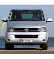 VW Caravelle 2010-2015 Sağ Yan Dış Ayna Alt Kapağı Siyah 7E1857604B