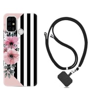 Casper E30 F20 X20 Kılıf Boyun Askılı Silikon Flowers 4 1390