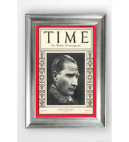 Gümüş Çerçeveli Atatürk Tablo cv1330