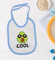 BK Kids Mavi Bebek Mama Önlüğü - Model 199