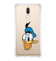 Huawei Mate 10 Lite  Köşe Korumalı Antişok Kapak Donald Duck Tasarımlı Şeffaf  Kılıf