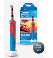 Oral-B Starter Pack Disney Cars Çocuk Şarjlı Diş Fırçası