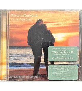 (Plak Değildir CD dir) CD Barbra Streisand A Love Like Ours CD (Karışık)