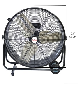 Taflan Kaşkar FLD-600 Sanayi Tipi Yer Vantilatörü 60 CM