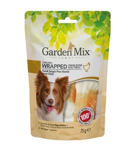 Garden Mix Tavuk Sargılı Pres Kemik Köpek Ödülü 75 Gr