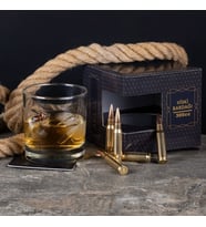 Gerçek .308 Kurşunlu Özel Hediyelik Viski Bardağı  Kurşunlu 300cc 