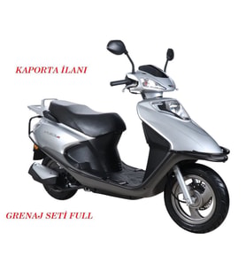 Rks Spontini 110 Grenaj Seti Kaporta Seti Gri Supermoto (Renksiz)