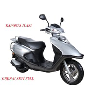 Rks Spontini 110 Grenaj Seti Kaporta Seti Gri Supermoto (Renksiz)
