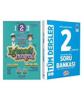 Lodos Yayınları 2. Sınıf Eğlenceli Paragraf ve Editör Tüm Dersler Soru Bankası Seti 2 Kitap