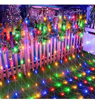 YÜKSEK KALİTE RENKLİ AĞ LED IŞIK ÖRÜMCEK AĞI LED IŞIK 2X2 m2 EKLEMELİ ANİMASYONLU MODLU 220 VOLT