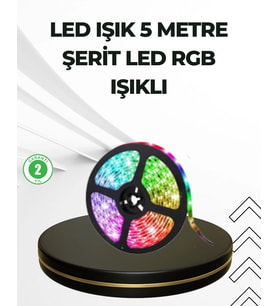 Dekoratif Kumandalı Şerit LED 5 Metre