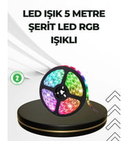 Dekoratif Kumandalı Şerit LED 5 Metre