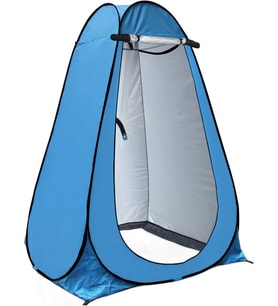 Valkyrie Kamp Outdoor WC Duş Giyinme Çadırı İç Astarlı 190x120x120 Fotoğraf Prova Kabini Mavi