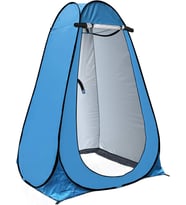 Valkyrie Kamp Outdoor WC Duş Giyinme Çadırı İç Astarlı 190x120x120 Fotoğraf Prova Kabini Mavi