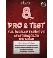 8. SINIF PRO&TEST TC İNKILAP TARİHİ VE ATATÜRKÇÜLÜK SORU BANKASI