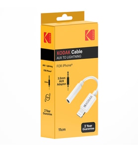 Kodak iPhone için AUX - Lightning Kablo - 11 cm