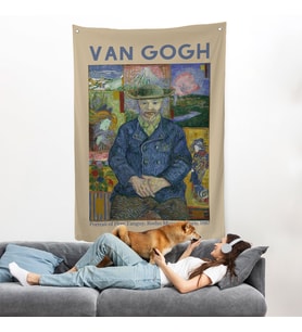Vincent Van Gogh - Bildnis'in Babası Tanguy Duvar Örtüsü-8050