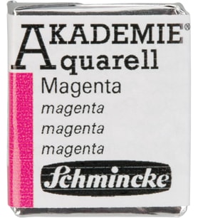 Akademie Aquarell Yarım Tablet Sulu Boya 336 Magenta
