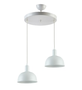 Modern Beyaz Sarkıt Avize Çiftli Set, Şık Dekoratif Aydınlatma