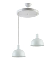 Modern Beyaz Sarkıt Avize Çiftli Set, Şık Dekoratif Aydınlatma