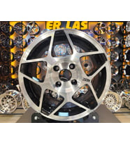 4 Adet BK-940 7*15 4*108 ET20 65,1 BLACK MACK JANT (Takım)