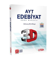 AYT 3D Edebiyat Tamamı Video Çözümlü Soru Bankası 3D Yayınları