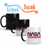 Nasa 001 Sihirli Kupa Bardak Porselen