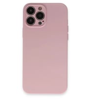 Newface Apple iPhone 13 Pro Kılıf Nano içi Kadife Silikon - Pembe