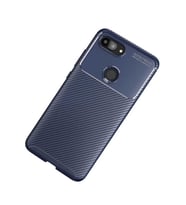 Xiaomi Mi 8 Lite Kılıf Esnek Soft Karbon Tasarım Legion Serisi (Lacivert)