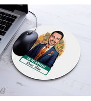Kişiye Özel Hediye Karikatürlü En Başarılı Erkek Dövizci Mousepad