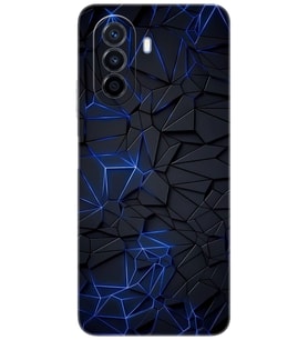 Huawei Nova Y70 (MGA-LX9) Uyumlu Kılıf Desen Baskılı Silikon Karmaşık Design STK:1874