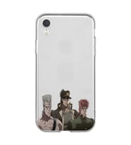 Iphone XR Uyumlu JoJo's Bizarre Adventure Tasarımlı Şeffaf Telefon Kılıfı