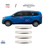 Dacia Lodgy Krom Kapı Kolu 4 Kapı 2012 Üzeri Paslanmaz Çelik